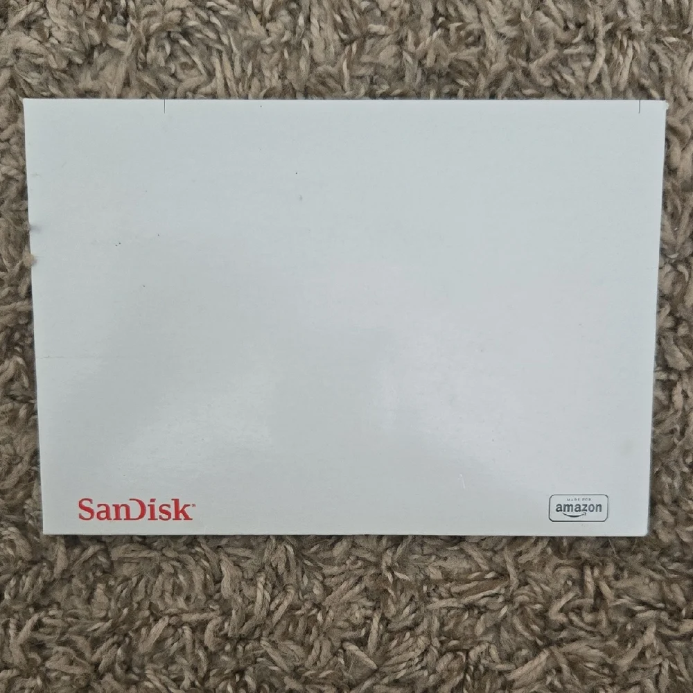New Unopened Sandisk Micro Sd 32gb Memory Card